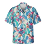 1 Exotic Cockatoo Paradise Aloha Custom Hawaiian Shirts With Faces Or Logos