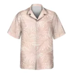 1 Blush Tropics Aloha Custom Hawaiian Shirts With Faces Or Logos