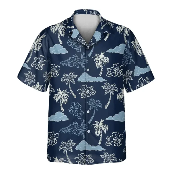 2 Coconut Palm Delight Aloha Custom Hawaiian Shirts With Faces Or Logos