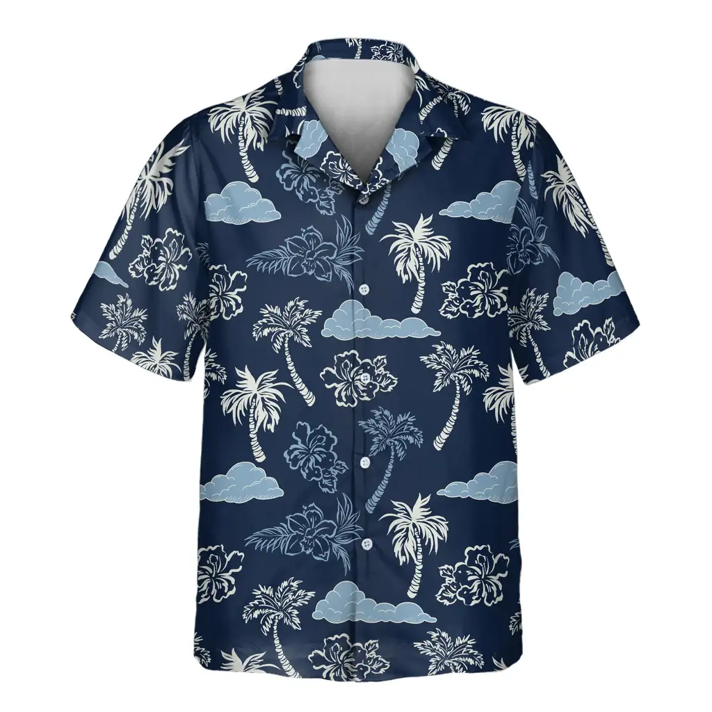 2 Coconut Palm Delight Aloha Custom Hawaiian Shirts With Faces Or Logos 2 Coconut Palm Delight Aloha Custom Hawaiian Shirts With Faces Or Logos