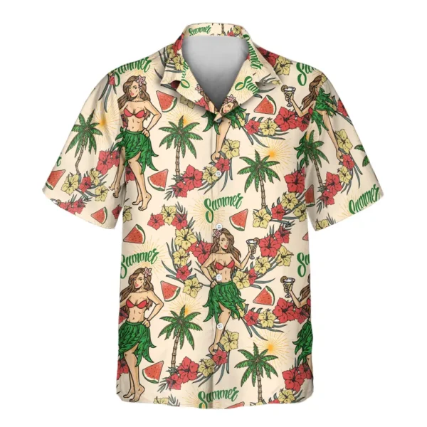 2 Island Party Vibes Aloha Custom Hawaiian Shirts With Faces Or Logos