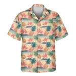 1 Tropical Bloom Aloha Custom Hawaiian Shirts With Faces Or Logos