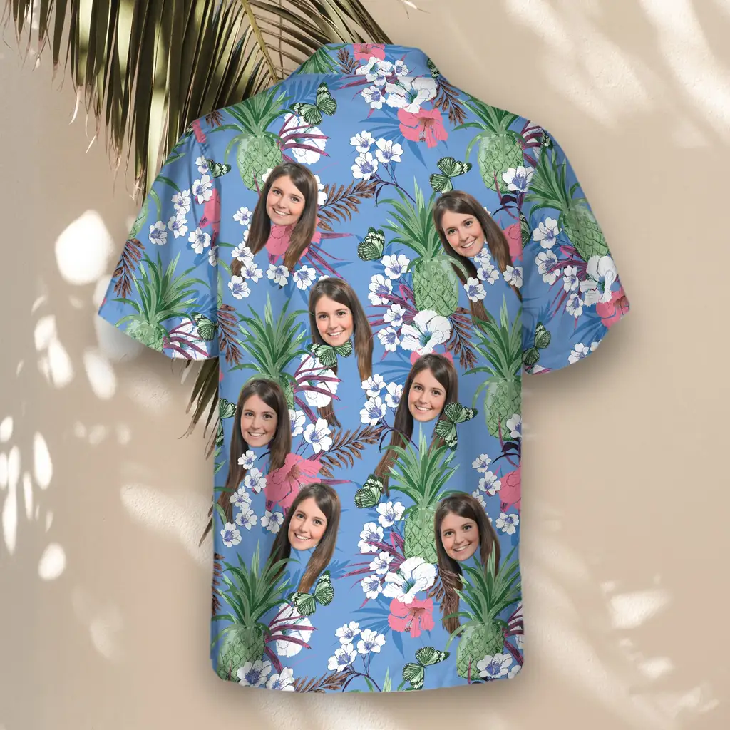 3 Aloha Bloom Aloha Custom Hawaiian Shirts With Faces Or Logos 3 Aloha Bloom Aloha Custom Hawaiian Shirts With Faces Or Logos