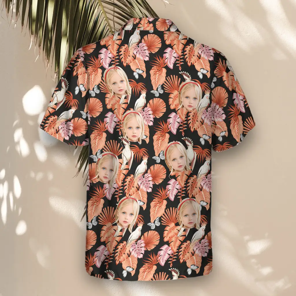 3 Blush Tropics Aloha Custom Hawaiian Shirts With Faces Or Logos 2b7cd424 69e4 4862 Bcc0 D1f670d3b680