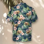 1 Botanical Tropical Florals Aloha Custom Hawaiian Shirts With Faces Or Logos