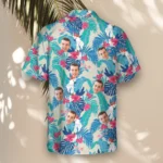 1 Exotic Cockatoo Paradise Aloha Custom Hawaiian Shirts With Faces Or Logos