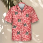 1 Japanese Hibiscus Blossom Aloha Custom Hawaiian Shirts With Faces Or Logos