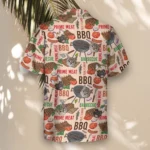 1 Barbecue Time Aloha Custom Hawaiian Shirts With Faces Or Logos