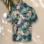 1 Botanical Tropical Florals Aloha Custom Hawaiian Shirts With Faces Or Logos