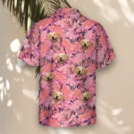 1 Bright Colorful Tropical Florals Aloha Custom Hawaiian Shirts With Faces Or Logos