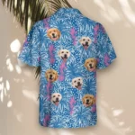 1 Pineapple Paradise Aloha Custom Hawaiian Shirts With Faces Or Logos