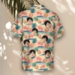 1 Tropical Bloom Aloha Custom Hawaiian Shirts With Faces Or Logos